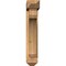 Ekena Millwork Legacy Arts and Crafts Smooth Bracket w/ Offset Brace, Western Red Cedar, 5 1/2"W x 22"D x 30"H BKT0604X22X30LEC03SWR - alternate 2